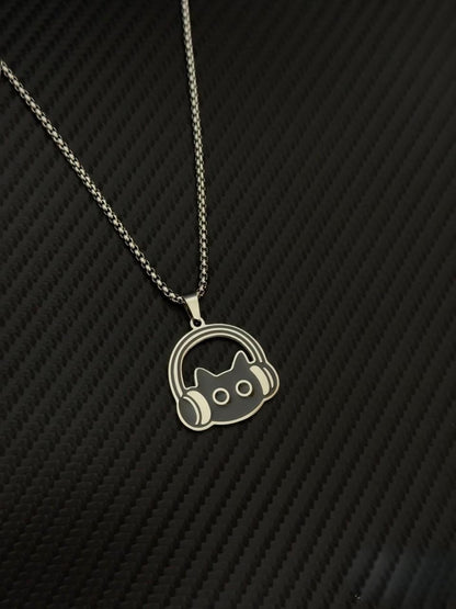 DJ Kitty Pendant