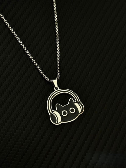 DJ Kitty Pendant