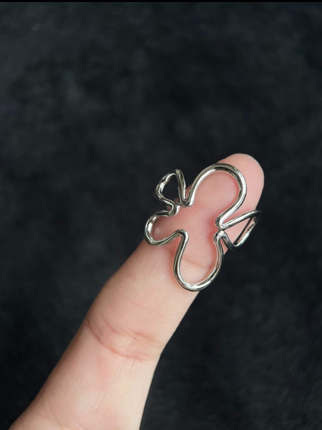 The Silhouette Bloom Ring