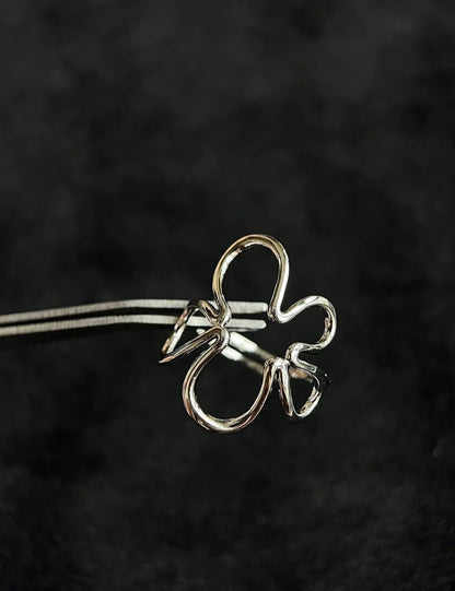 The Silhouette Bloom Ring