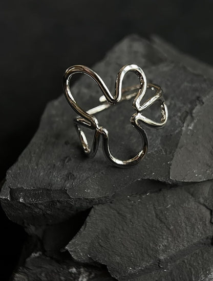 The Silhouette Bloom Ring