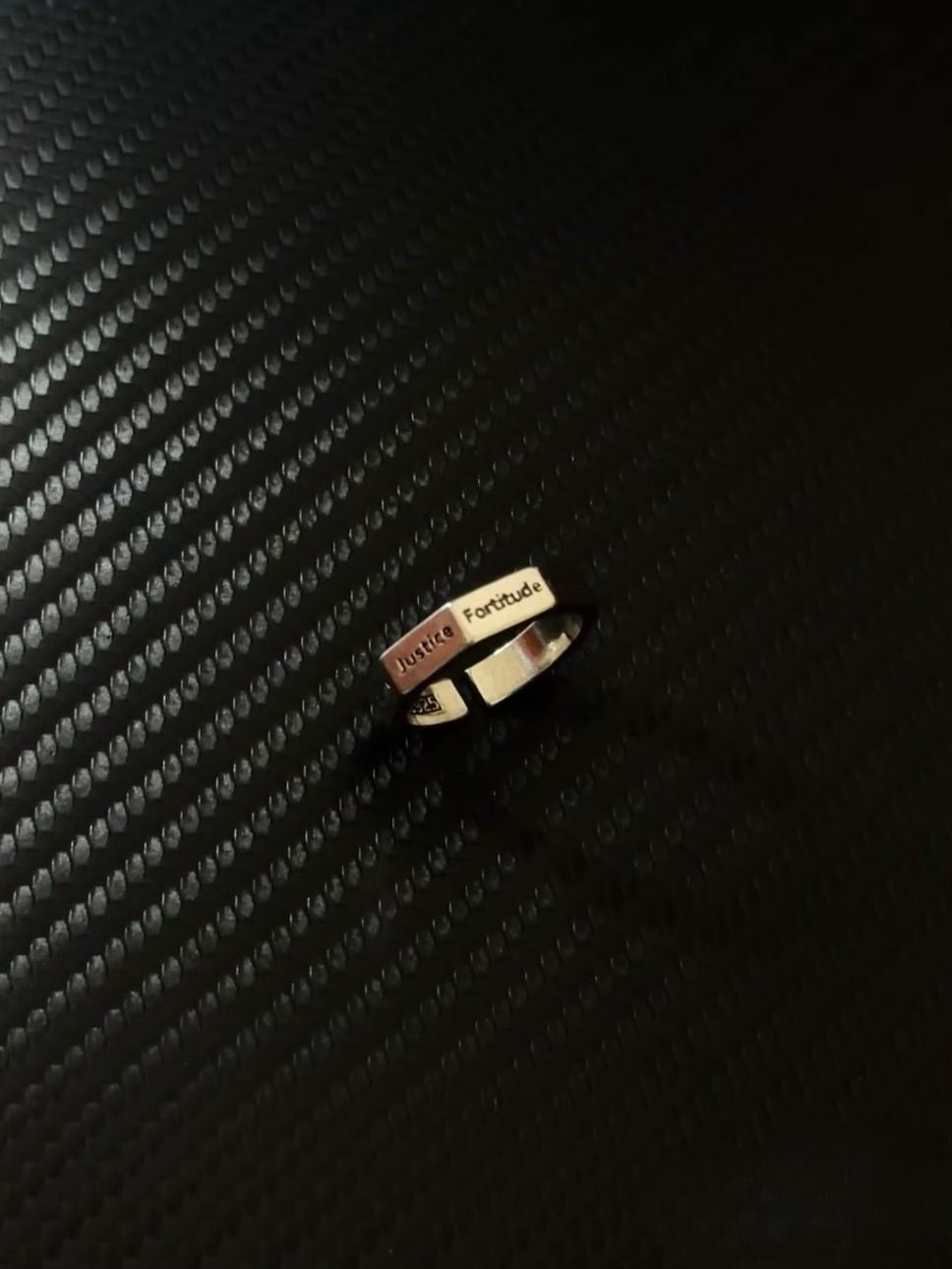 The Cardinal Virtues Ring
