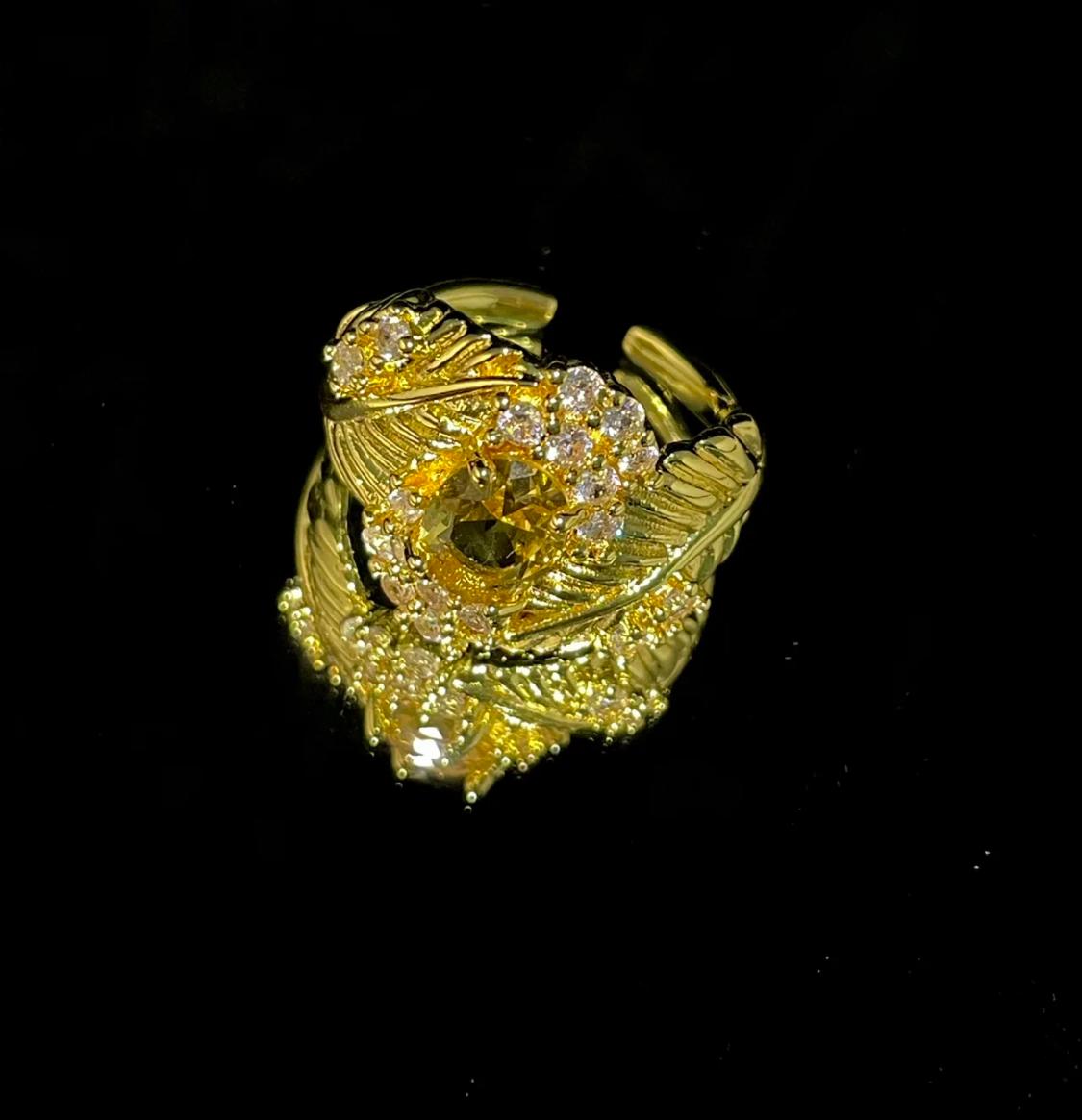Yellow Gem Ring