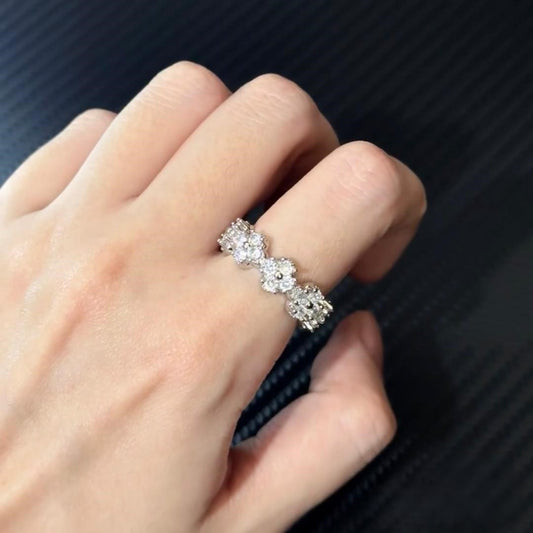 The Snowdrop Open Ring