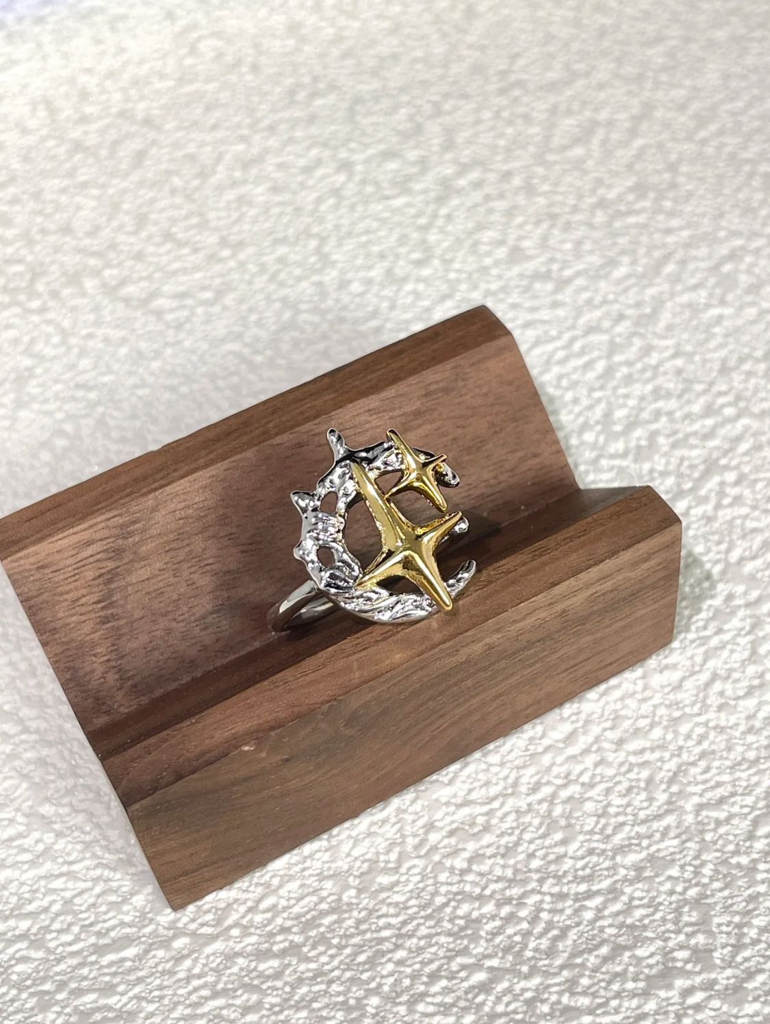 Celestial North Star Ring