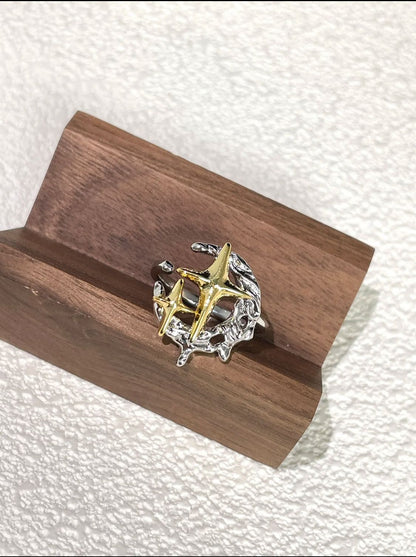 Celestial North Star Ring