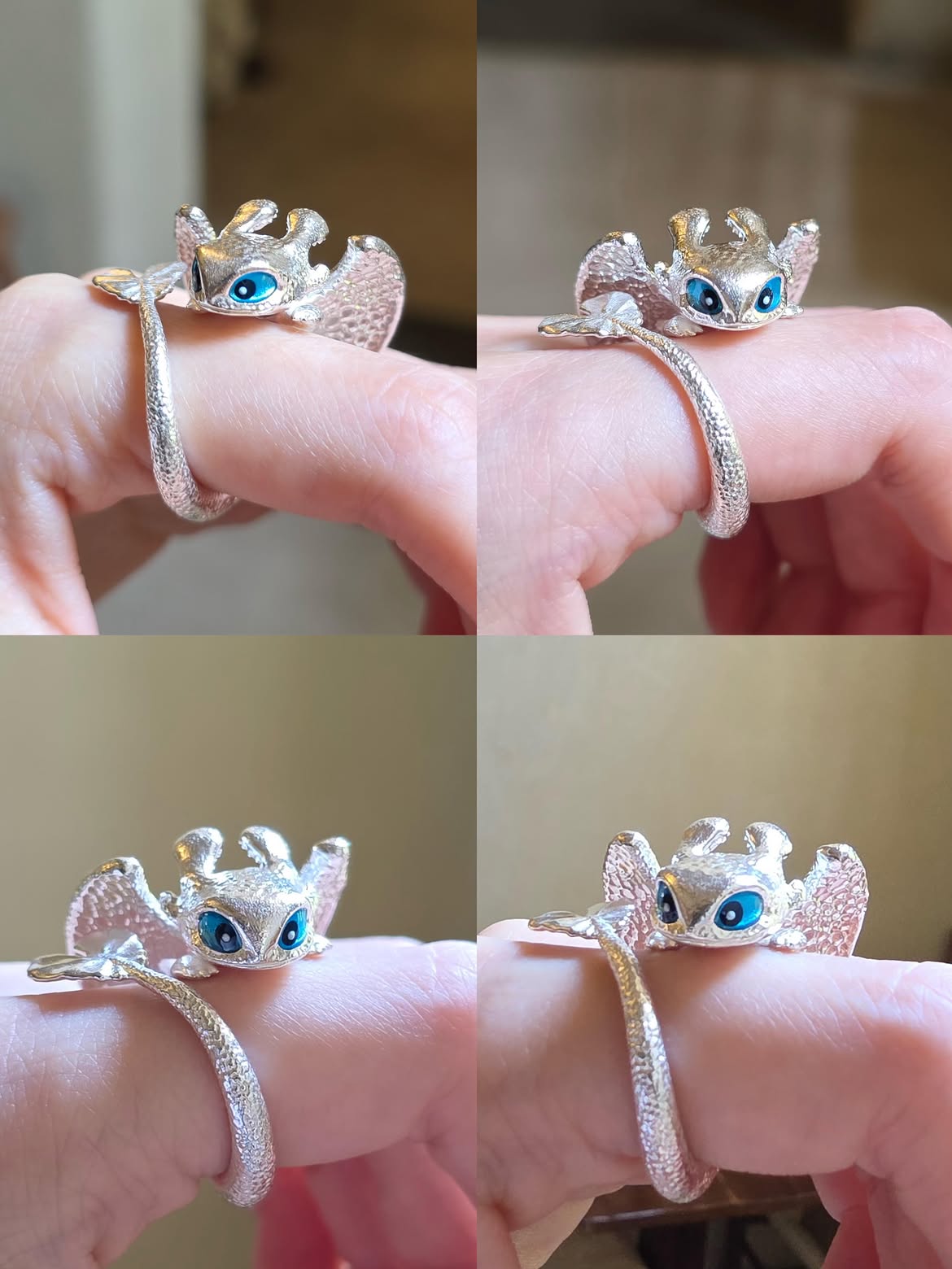 Bluebell Dragon Ring
