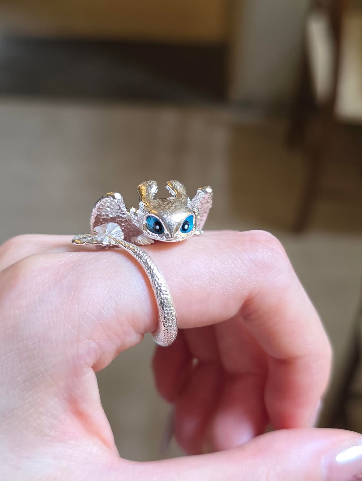 Bluebell Dragon Ring